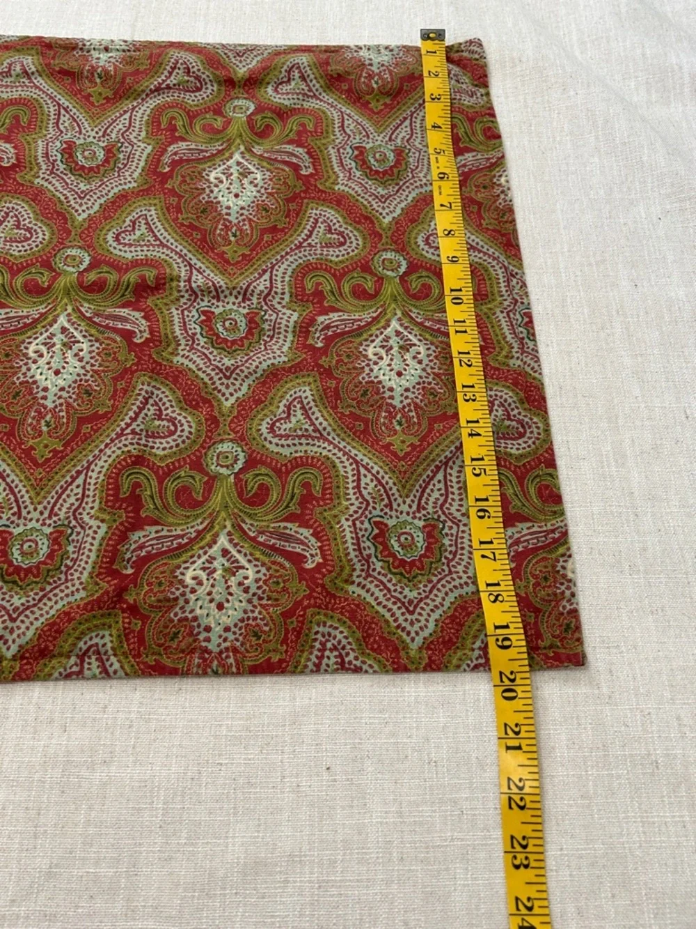 Pottery Barn Pillow Shams Paisley 20x20 Accent Pillow Cover